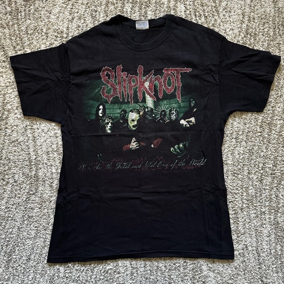 Slipknot Band T-Shirt (Vintage) - Picture 1 of 3